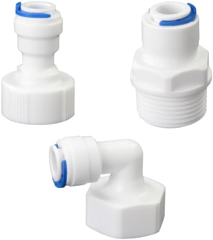 LYMLHVTG 3/4" Male & Female Elbow to 3/8" Push Fit Adapter for RO Filter by Unknown