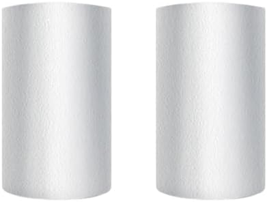 2-Pack 5-Inch PP Cotton Sediment Filter Cartridge, 5 Micron Replacement for Under Sink, Countertop & Small Water Purifier Systems by Unknown