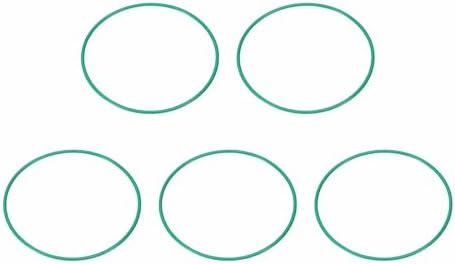 HARFINGTON 5 Pcs Fluorine Rubber O-Rings 97mm OD 92.2mm ID 2.4mm Width Round Sealing O Ring Seal Gasket for Industrial Engines Plumbing Faucet Hose Automotive by HARFINGTON