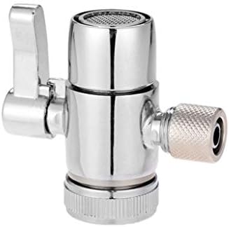 1Pc Faucet Adapter Diverter Valve Counter Top Water Filter 1/4 Inch 3/8 Tube Connector for water Purifier System(D) by Unknown