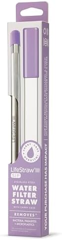 LifeStraw Sip – Reusable Stainless Steel Water Filter Drinking Straw - Image 2