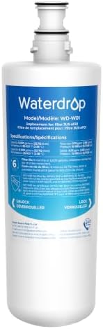 Waterdrop 3US-AF01 Water Filter Replacement for Filtrete® 3US-AS01 System by Waterdrop