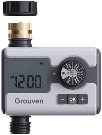 Garden Sprinkler Water Timer Manual Automatic System Irrigation1 Outlet by Unknown