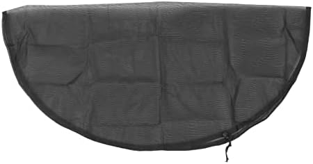 Jeanoko Rain Drum Net Cover Practical Drawstring Water Collection Buckets Protector for Yard Garden, Polyester Mesh Cover, 37.4 Inches Diameter - Image 7