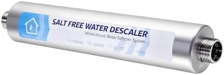 Salt-Free Whole House Water Descaler System, 3/4" NPT, Prevents Limescale in Water Heaters, Boilers & Appliances by Lehomizi