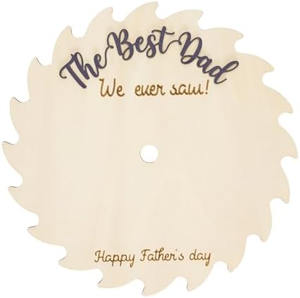 Best Dad Ever Saw, Fathers Gift for Dad from Kids, Custom Fathers Day Best Dad Ever gifts Hands Down Sign, Personalized Fathers Day Dads Gift from kids daughter son, First fathers day Daddy gift for new dad / Birthday - Image 6