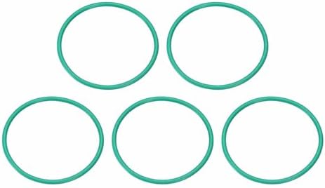 HARFINGTON 5 Pcs Fluorine Rubber O-Rings 49mm OD 44.2mm ID 2.4mm Width Round Sealing O Ring Seal Gasket for Industrial Engines Plumbing Faucet Hose Automotive by HARFINGTON
