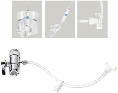 Faucet Connector for Connecting to The Handle of Your Electric Water Flosser – Experience Effortless Dental Care | Durable Coil Tubing | Non-Electric | Tank-Free Design - Image 2