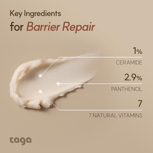 TAGA Vegan Ato Cream Balm 50 mL – Atopic & Sensitive Skin Repair Butter, Baby‑Safe, Fragrance‑Free, Paraben‑Free - Image 3