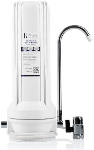 iFilters CNTP-1W Countertop Water Filter with 0.5 Micron Carbon Block by iFilters
