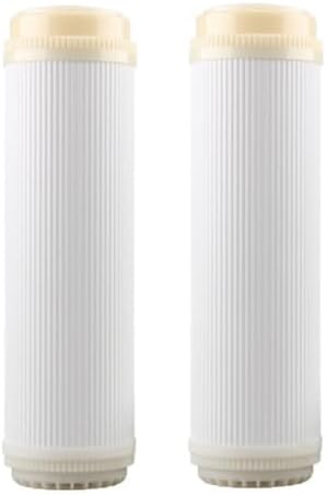 2pcs 10 Inch UF Hollow Fiber Ultrafiltration Membranes Filter, 0.01 Micrometre High Flow Membrane, Under Sink Reverse Osmosis Water System by Unknown