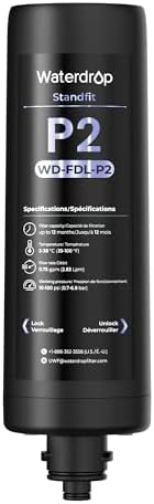 Waterdrop FDL-P2 Replacement Water Filter for Waterdrop DLG-P, 12 Months by Waterdrop