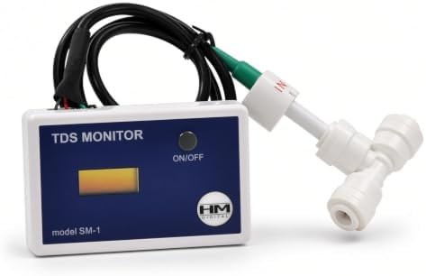 HM Digital SM-1 1-Stage Inline TDS Monitor For Single Water Line by HM+Digital