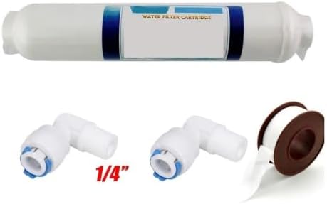 Water purifier cartridge with fittings 10 Inch T33 - Image 2