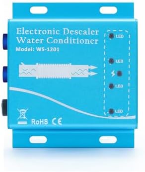Electronic Water Descaler System, Whole House Water Softener Alternative, No Salt, Limescale Prevention (Blue) - Image 6