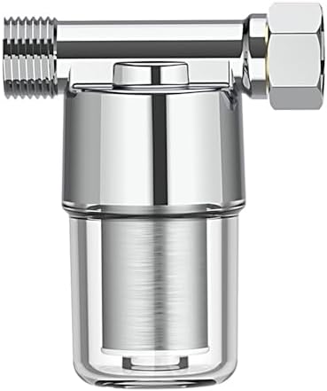 Brass Sediment Filter, Reusable Inline Mesh Strainer Visual Washer Water Filter System for Washing Machine Shower Garden Hose by Mioyoow
