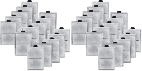 HiTauing 30 Packs PF-L Carbon Cartridges for PF20, PF30, PF40 and PF75 Power Filters by HiTauing