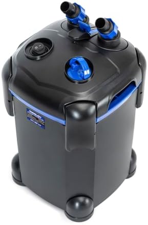 AMOSIJOY Ultra-Quiet Canister Filter for Large Fish Tanks and Aquariums by AMOSIJOY
