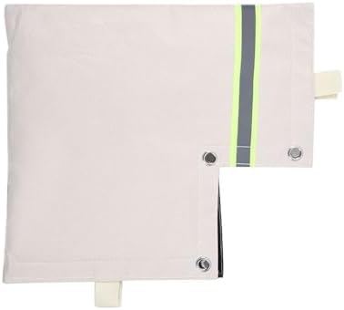 tooloflife Outdoor Backflow Preventer Insulation Cover – 3-Layer Freeze Protection for Sprinkler Valves/Well Pumps (Off-White) by Unknown