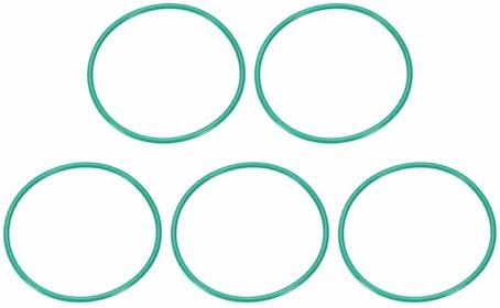HARFINGTON 5 Pcs Fluorine Rubber O-Rings 64mm OD 59.2mm ID 2.4mm Width Round Sealing O Ring Seal Gasket for Industrial Engines Plumbing Faucet Hose Automotive by HARFINGTON