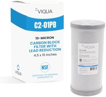 Viqua C2-01PB Carbon Block Water Filter, Lead Reduction, 10 Micron by VIQUA
