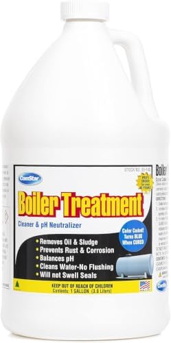 Boiler Treatment 1 gal Water Cleaner & pH Balancer, Inhibits Rust by ComStar