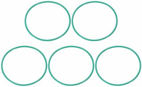 HARFINGTON 5 Pcs Fluorine Rubber O-Rings 70mm OD 65.2mm ID 2.4mm Width Round Sealing O Ring Seal Gasket for Industrial Engines Plumbing Faucet Hose Automotive by HARFINGTON