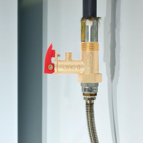 Water Heater Safety Relief Valve Brass 2cm Anti-backflow - Image 5