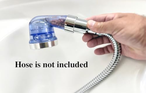 Socila Blue Sprayer Head 3 Function With Filter For Shampoo Bowl, High Pressure And Water Saving, Filter For Dry & Frizz Hair - Image 2
