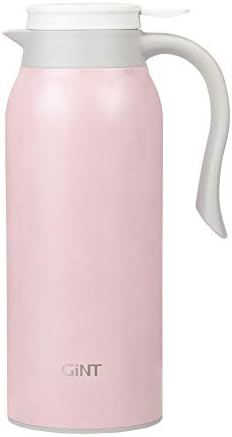 GiNT 51 Oz Stainless Steel Thermal Coffee Carafe, Double Walled Vacuum Insulated Flask, 12 Hour Heat Retention, 1.5 Liter Tea, Water, and Coffee Dispenser (Upgraded version Pink) by WelcometoGiNT