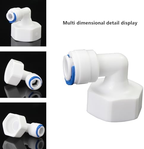 3/4"F Elbow to 3/8" Tube Push-Fit Adapter, 3 Pcs - Image 4