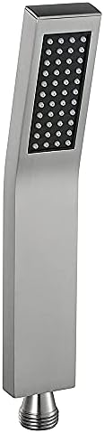 Asyas Brass Handheld Shower Head Hand Shower Head Sprayer Brushed Nickel by Asyas