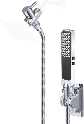 YDmeet High Pressure Dog Shower Attachment with ON/OFF Switch (Chrome) by YDmeet