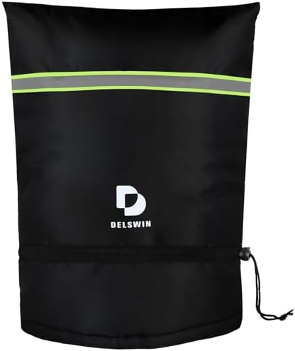 DELSWIN Backflow Preventer Pipe Insulation Cover - 24" W X 36" H Insulated Pouch for Winter Freeze Protection, Waterproof Sprinkler Valve Covers for Outside Irrigation, Well Head, Well Pump, Faucet by DELSWIN