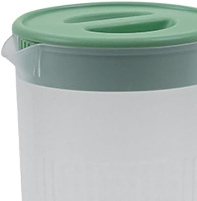 Greensen Water Pitcher, 2.7L Large Capacity Translucent PP Plastic Pitcher with Lid and Spout Filter, for Tea Coffee Juice Cold Water Storage (Green #12) - Image 7