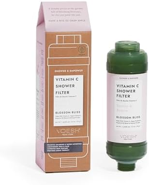 VOESH Vitamin C Shower Filter, Shower Aromatherapy, Water Purifier, Water Softener, Vegan Probiotics, Spa Shower Head, Water Filter, Shower Self-Care by Unknown
