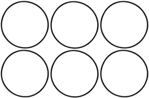 AppliaFit 6-Pack O-Ring Gasket Seals Compatible with GE HHRING - Fits Whole Home Filtration Models GXWH30C, GXWH35F, GXWH38F, GXWH38S, GXWH40L, WS03X10039, FXHSC, FXHTC - Image 6