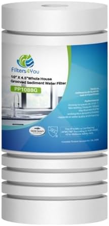 CFS Grooved Sediment Water Filter for CMB-510-HF, IHS12-D4, 10x4.5, 1 Pack by CompleteFiltrationServices