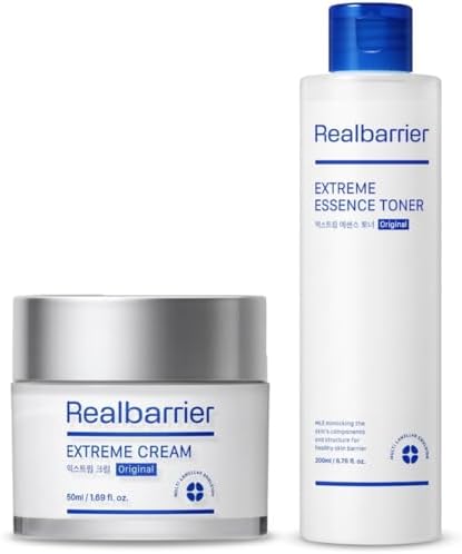 Real Barrier Extreme Cream and Extreme Essence Toner Bundle by RealBarrier