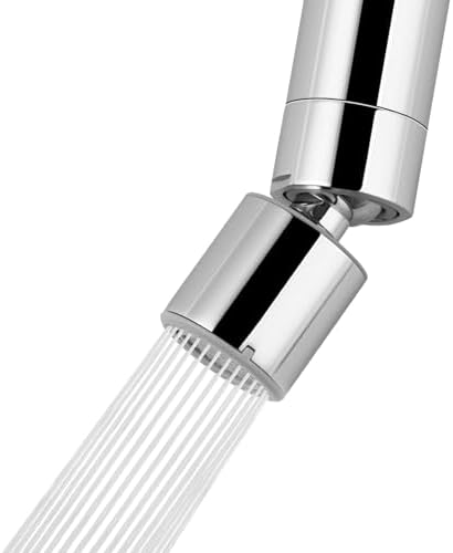 Hibbent NSF/ANSI/CAN 61 & cUPC Certified 2-Mode Faucet Aerator, Chrome by Hibbent