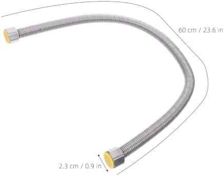 Water Heater Hose Connector G1/2 Flexible Tube Stainless Steel - Image 2