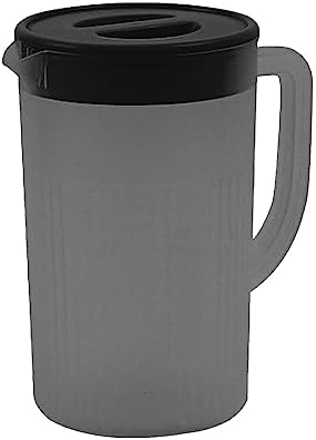 2.7L Water Pitcher with Lid, Fridge Friendly Strainer Spout, 1 Pack by Greensen