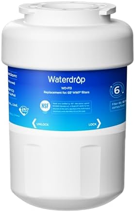 Waterdrop WD-F13 Refrigerator Water Filter, Replacement for GE® MWF® by Waterdrop