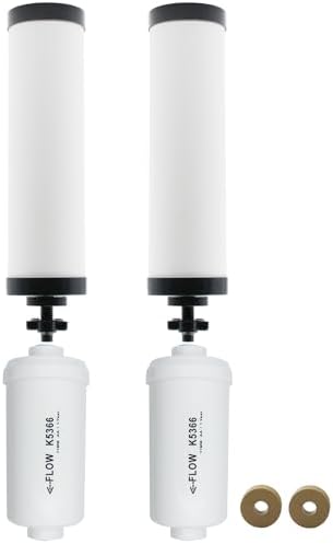 Ceramic Water Filter Replacement for Berkey® BB9-2 & PF-2® Fluoride Filters by Larayci