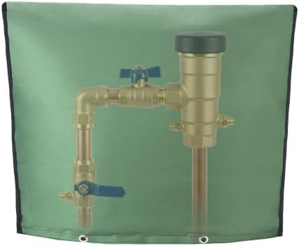 30"Wx26"H Backflow Preventer Insulation Cover, Sprinkler Covers for Outside by Quoyiyo