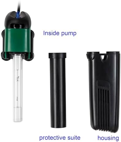 Internal Green Water Killer Aquarium Filter Tank U-V Pump - Image 5