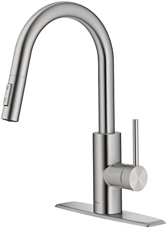 KRAUS Spot Free Stainless Steel Pull Down Kitchen Faucet KPF-2620SFS by Unknown