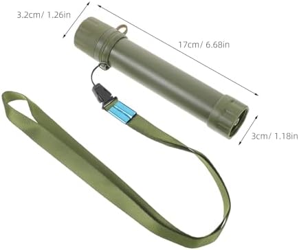 OSALADI Portable Water Purifier Straw with Reusable Outdoor Filtration Straw for Travel and Emergency Preparedness - Image 2