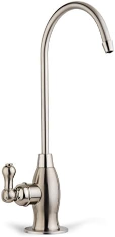iSpring GK1-BN Reverse Osmosis Drinking Water Faucet, High Spout RO Faucet for Under Sink Water Filtration Systems, Brushed Nickel by iSpring