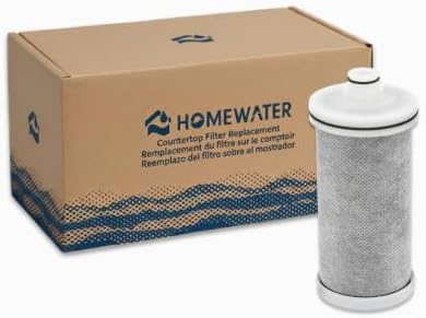 HomeWater Countertop Replacement | Carbon Filter Block by HomeWater